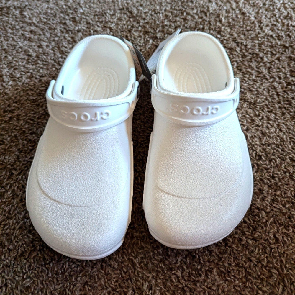 CROCS Women's White Clogs